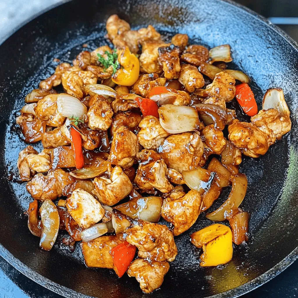 Turn up your griddle for an exciting twist on a classic dish! This Blackstone Bourbon Chicken recipe showcases tender chicken marinated in a rich bourbon sauce with hints of sweetness and spice. Perfect for a family dinner or a weekend cookout, this dish is sure to impress. Save this recipe now for an unforgettable meal that brings bold flavors to your table!