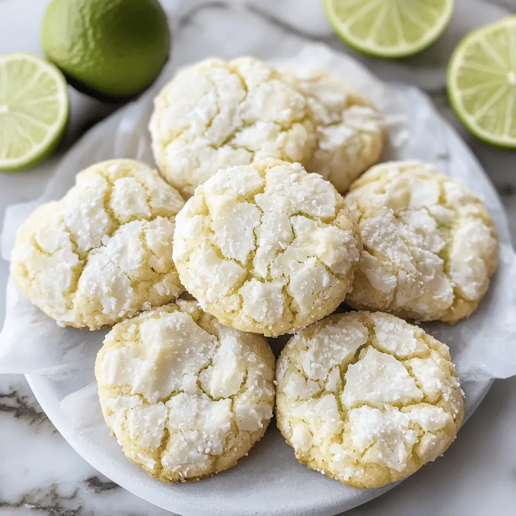 These Coconut Key Lime Crinkle Cookies are a delightful twist on a classic favorite. Bursting with zesty lime and fragrant coconut, they bring a tropical flair to every bite. Perfect for sharing at gatherings or enjoying with a cup of tea, you won’t want to miss this easy-to-make treat. Save this recipe for your next baking adventure!