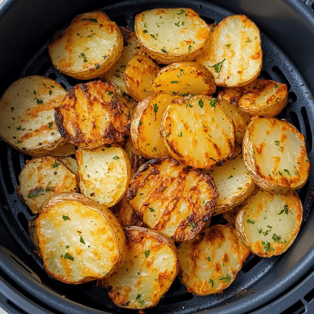 Crispy Sliced Potatoes in the Air Fryer are a game-changer for snack time! These perfectly golden slices are seasoned to perfection, delivering a crunchy texture and delightful flavor with every bite. Ideal for parties, movie nights, or a quick side dish, don't forget to save this recipe for your next gathering!