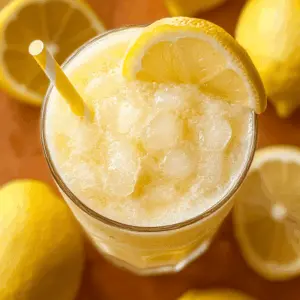 Beat the heat with this refreshing Frozen Lemonade that's perfect for sunny days! With simple ingredients like fresh lemons, sugar, and ice, you can whip up this zesty treat in no time. It’s a delightful blend of sweetness and tartness. Save this recipe for your next summer BBQ or family gathering! Refreshment awaits! 🍋✨