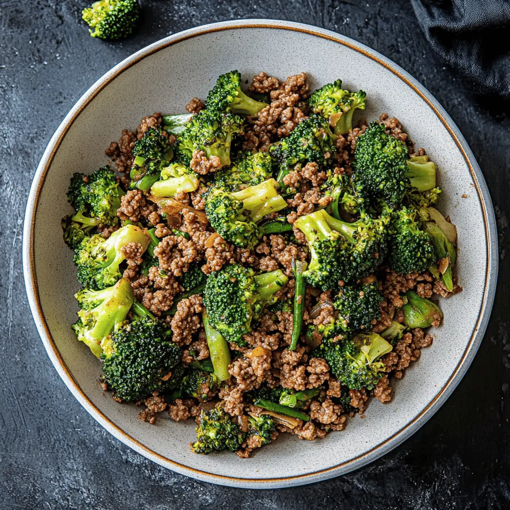 This Ground Beef and Broccoli dish is a quick and delicious weeknight meal that your family will love! Packed with tender beef, fresh broccoli, and a savory sauce, it’s perfect served over rice or noodles. Save this recipe for an easy dinner solution any night of the week. It’s a crowd-pleaser that brings warmth and flavor to your table!