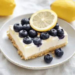 Brighten your day with this Lemon Blueberry Delight! Bursting with fresh blueberries and zesty lemon flavor, this refreshing dessert is perfect for picnics, gatherings, or a sweet treat at home. It’s easy to make and guaranteed to impress! Save this recipe for a delightful addition to your dessert repertoire!
