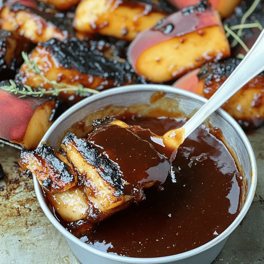 Transform your summer grilling with this Maple Peach Barbecue Sauce! Bursting with the sweetness of ripe peaches and rich maple syrup, this sauce adds a delicious twist to your favorite meats and veggies. Perfect for backyard BBQs or weeknight dinners. Save this recipe to elevate your grilling game and impress your guests!