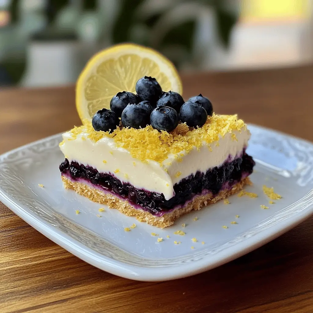 Brighten your day with this No Bake Lemon Blueberry Dessert! Featuring zesty lemon and fresh blueberries, this creamy delight is perfect for warm days or special gatherings. With a simple mix of ingredients, you’ll have a refreshing treat ready in no time. Save this recipe for your next barbecue or picnic!