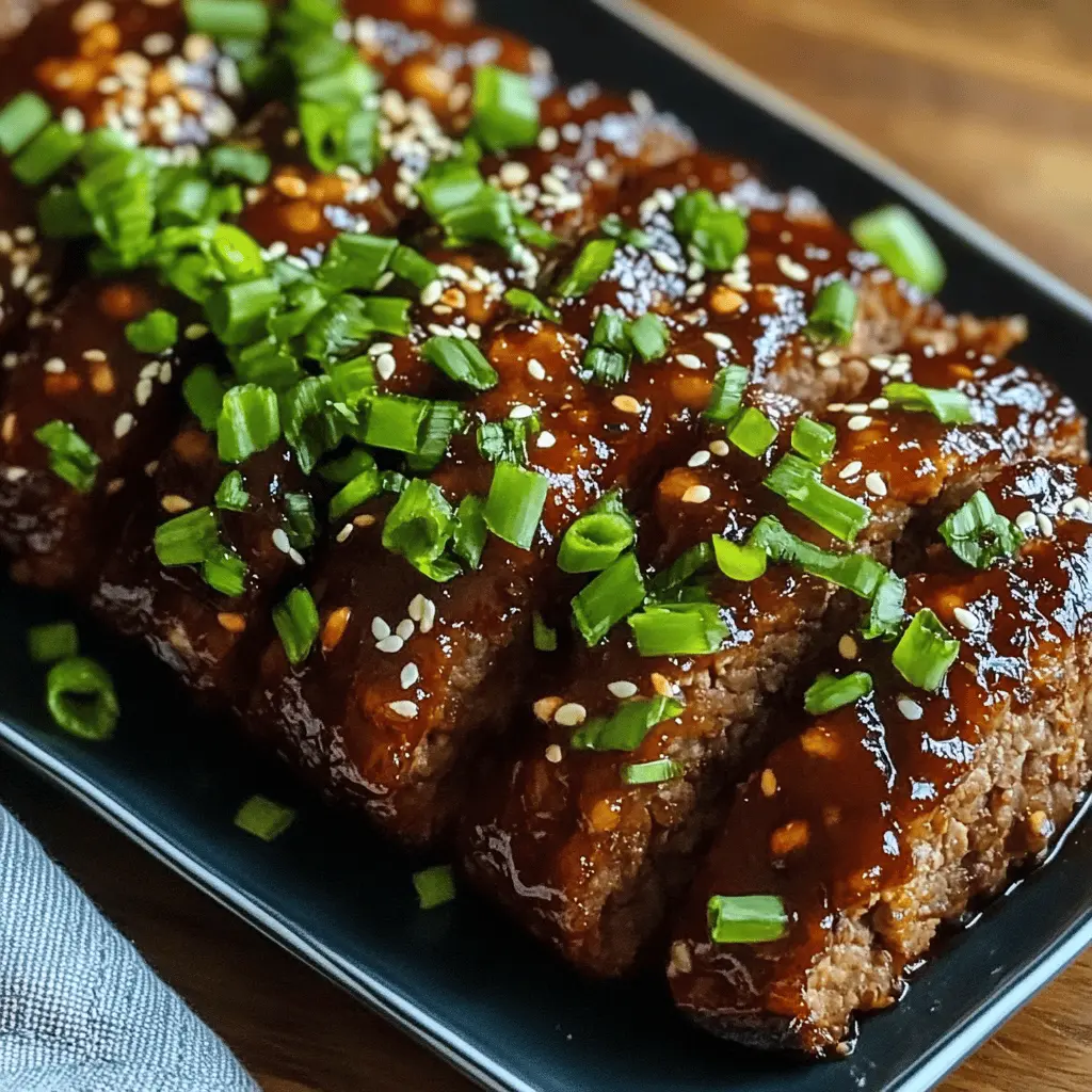 Looking for a twist on traditional meatloaf? This Sweet And Spicy Korean BBQ Meatloaf will have your taste buds dancing! With a delightful blend of Korean flavors, this dish is perfect for family dinners or meal prep. Be sure to save this recipe so you can enjoy it any time you're in the mood for something a little different!