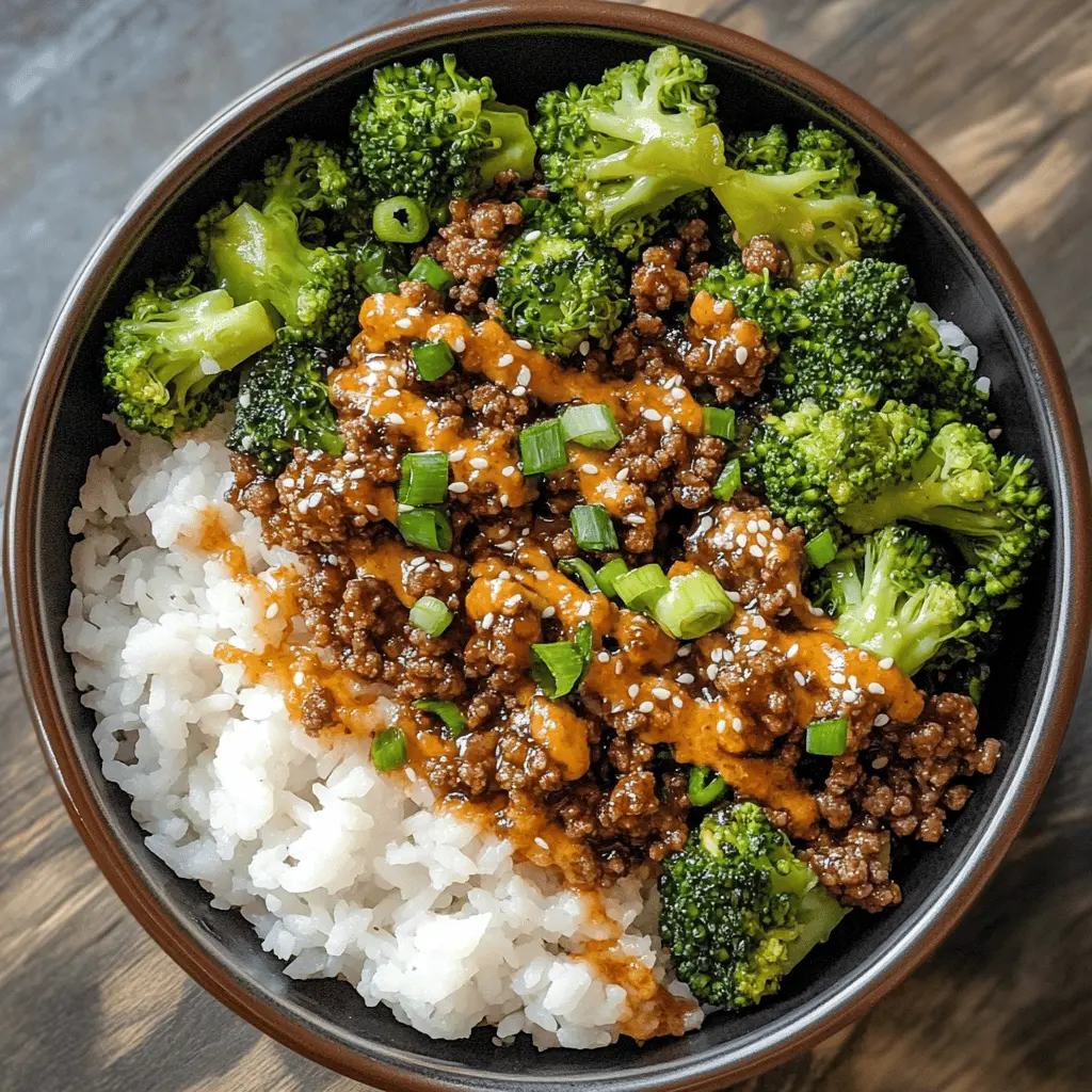 This Teriyaki Ground Beef and Broccoli dish is a quick and delicious weeknight meal! Featuring tender ground beef and vibrant broccoli in a flavorful teriyaki sauce, it’s perfect for busy evenings. The irresistible Yum Yum sauce adds a creamy finish that the whole family will love. Save this recipe now for an easy dinner idea that’s packed with flavor!