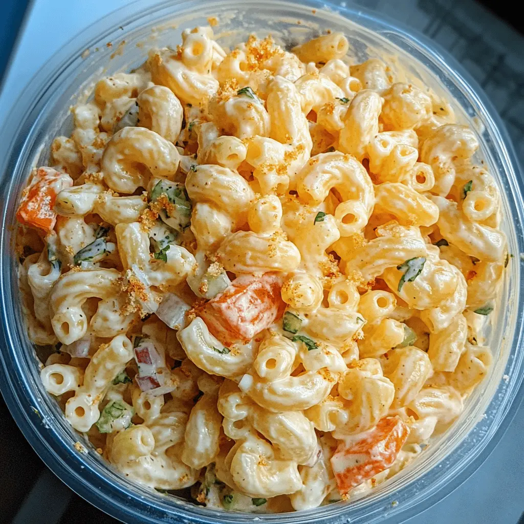 Easy Food Truck Style Hawaiian Mac Salad Recipe