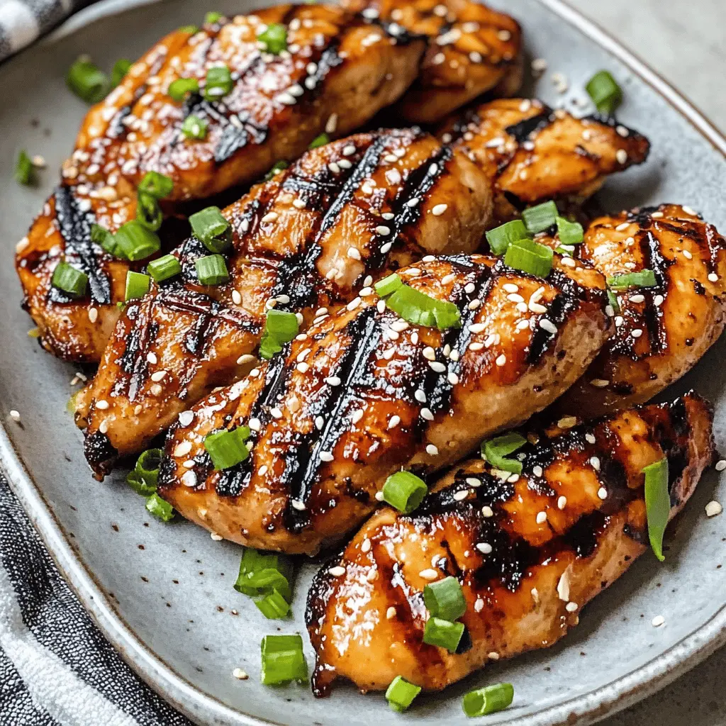 Easy Asian Marinated Grilled Chicken Recipe