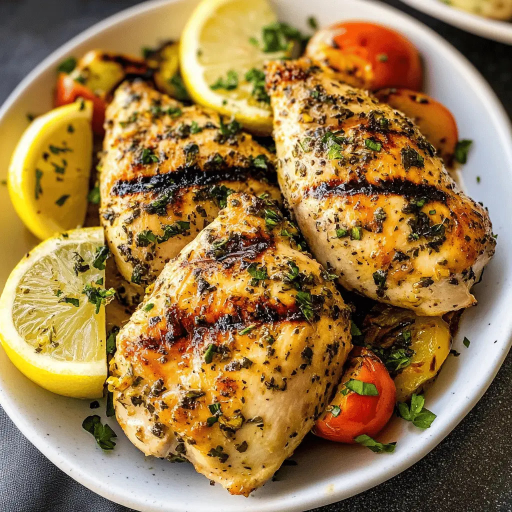 Easy Greek Marinated Chicken Recipe