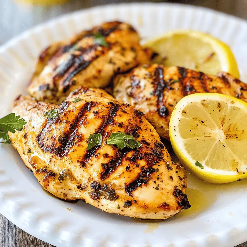 Easy Italian Grilled Chicken Recipe