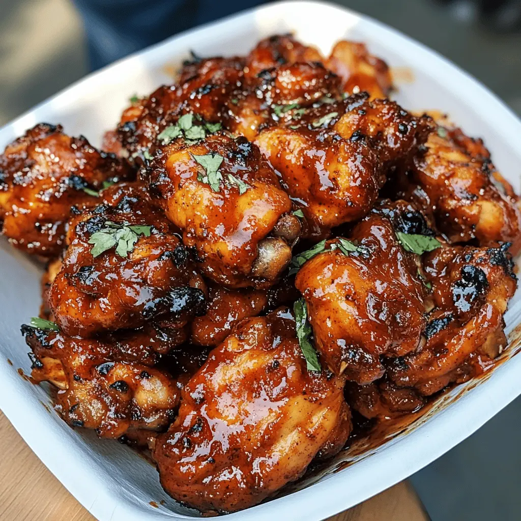 Easy Sticky Spicy BBQ Chicken Recipe