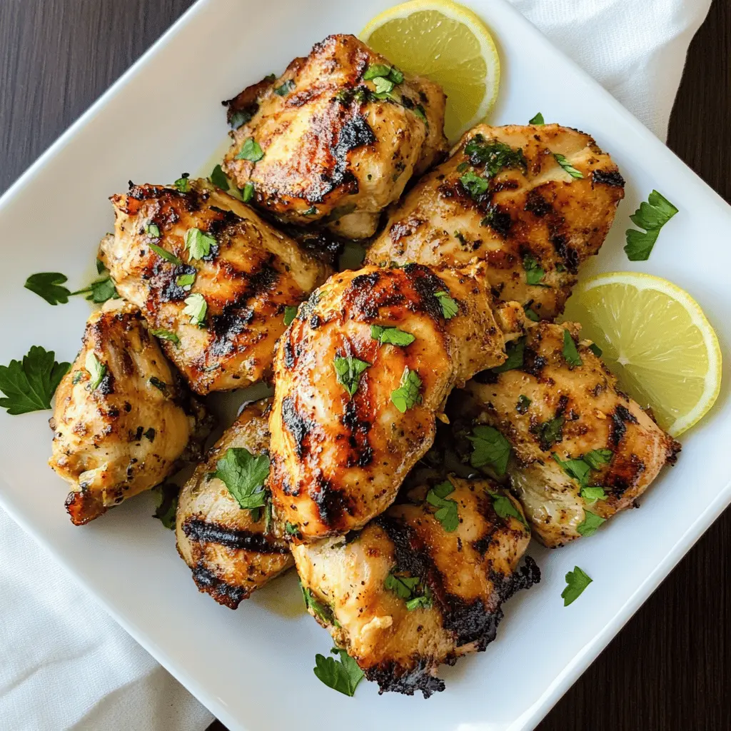Easy Yogurt Marinated Chicken Recipe