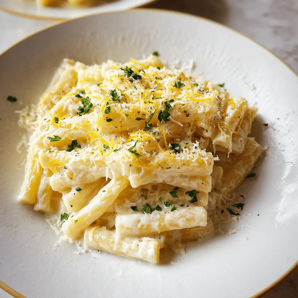 Easy Creamy Lemon Pasta Recipe