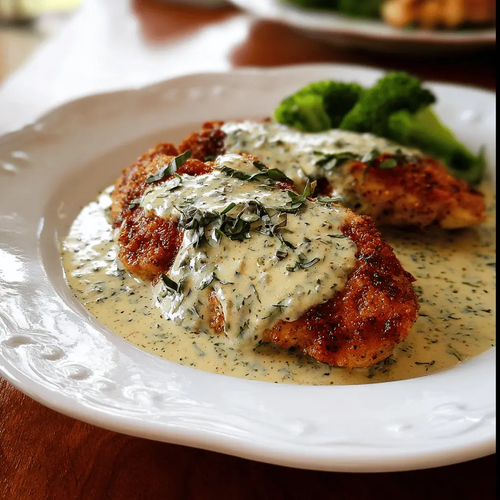 Easy Chicken In Creamy Basil Sauce Recipe