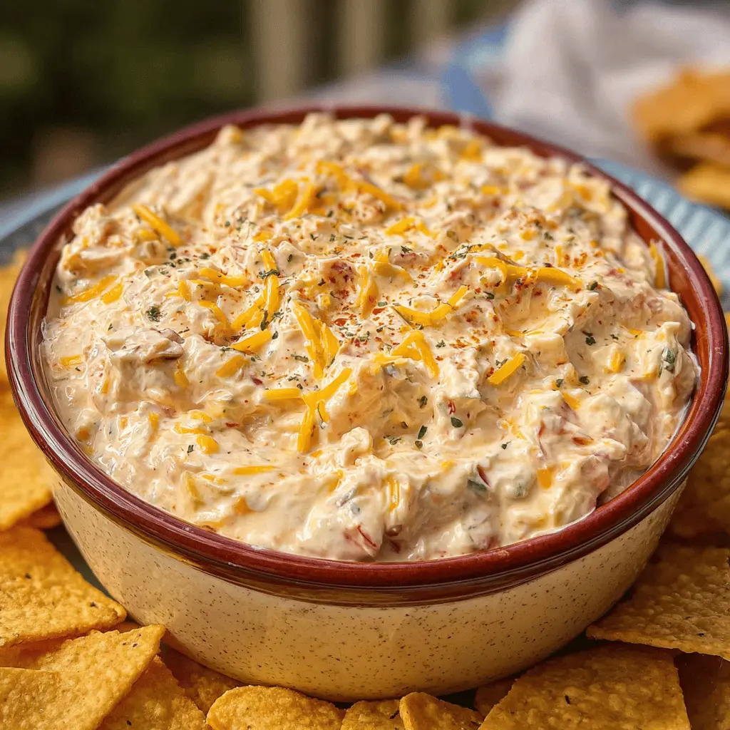 Easy Creamy Rotel Ranch Boat Dip Recipe