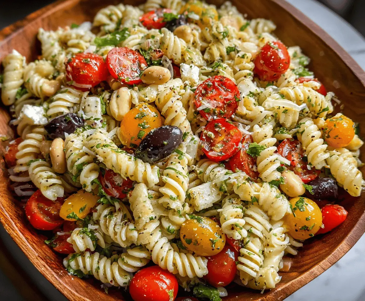 Easy Summer Pasta Salad Recipe