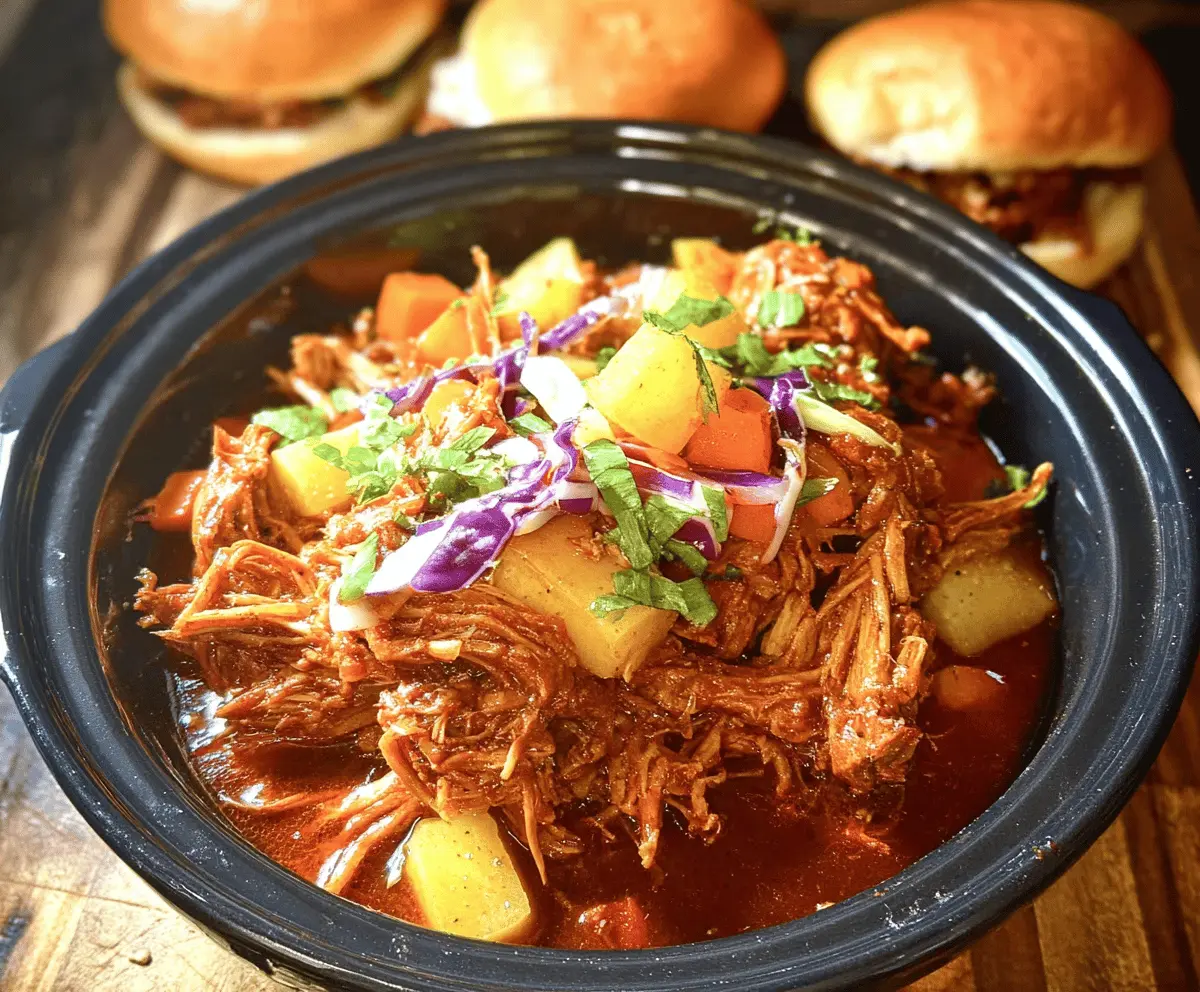 Easy Slow Cooker Hawaiian Chicken Recipe