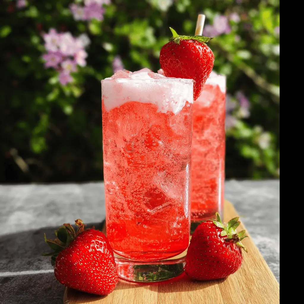 Easy Homemade Strawberry Cream Soda Recipe