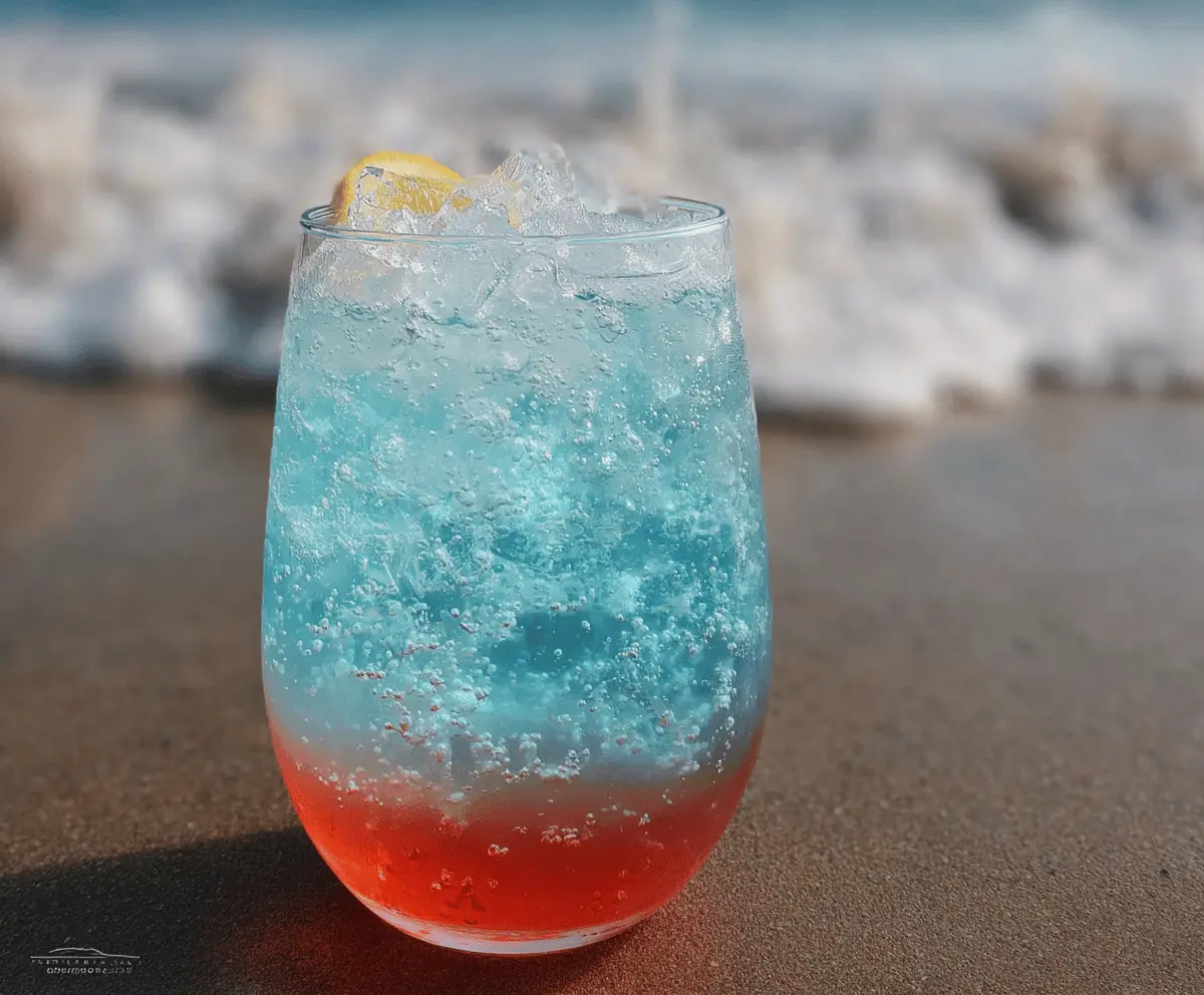 Easy Beach Water Cocktail Recipe for Summer