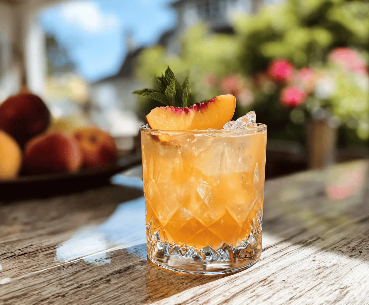 Easy Royal Peach Cocktail Recipe for Summer