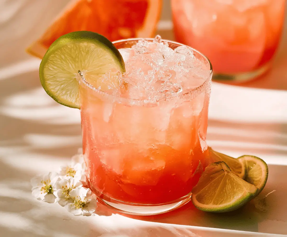 Easy Refreshing Paloma Cocktail Recipe