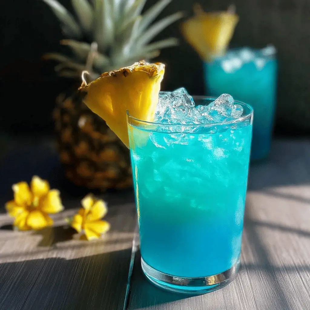 Easy Blue Hawaiian Mocktail Recipe