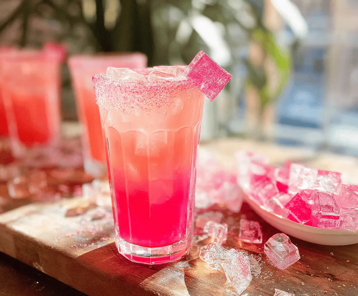 Easy Pink Starburst Cocktail Recipe