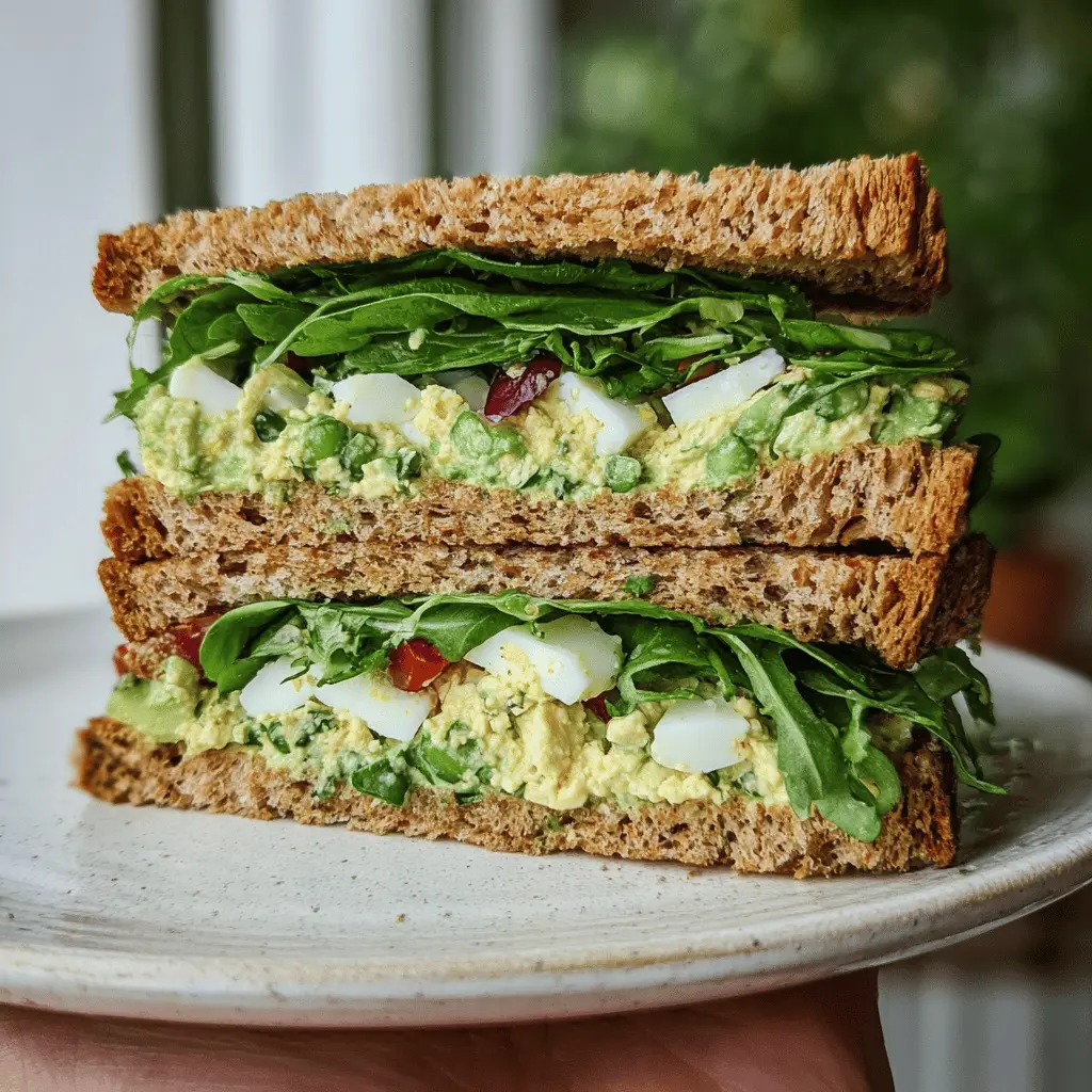 Easy Green Goddess Salad Sandwich Recipe