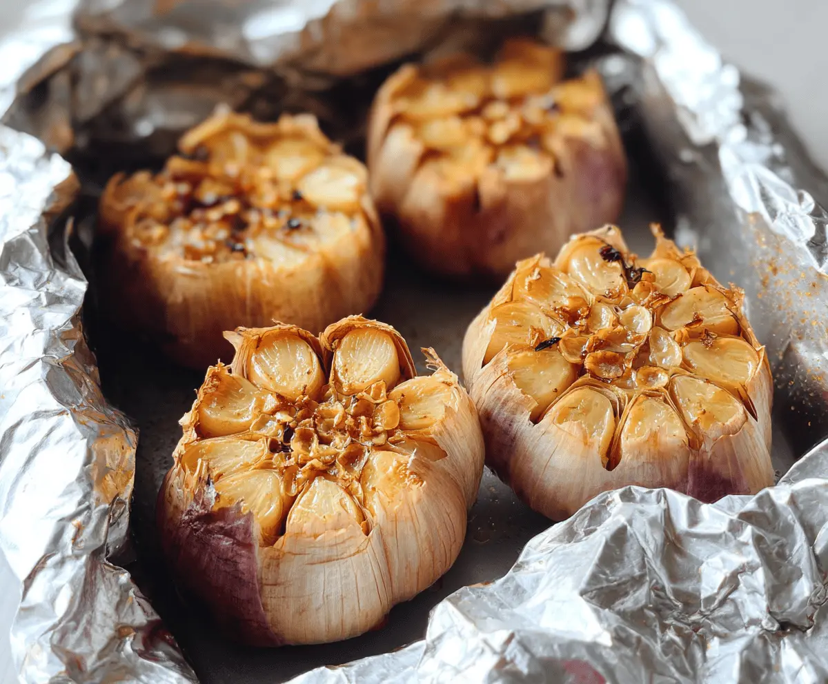 Easy Roasted Garlic Without Foil Recipe