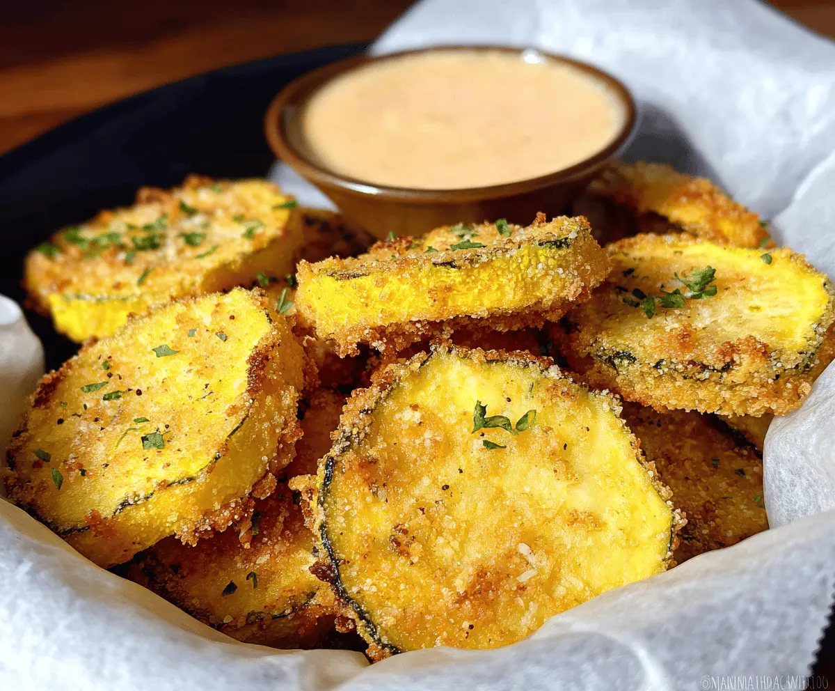 Crispy Air Fryer Yellow Squash Recipe