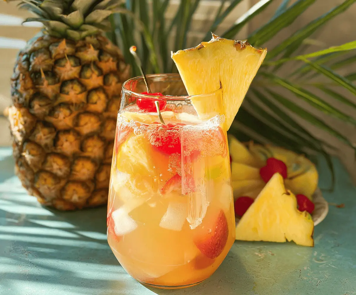 Refreshing Pina Colada Sangria Recipe
