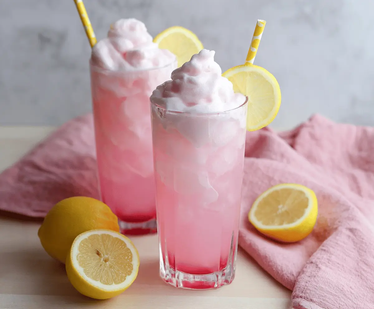 Refreshing Whipped Pink Lemonade Recipe