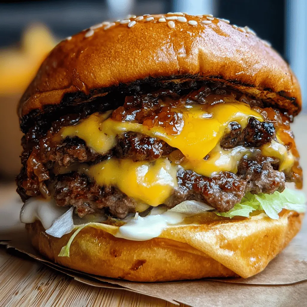 Easy Cheesy Crack Burger Recipe