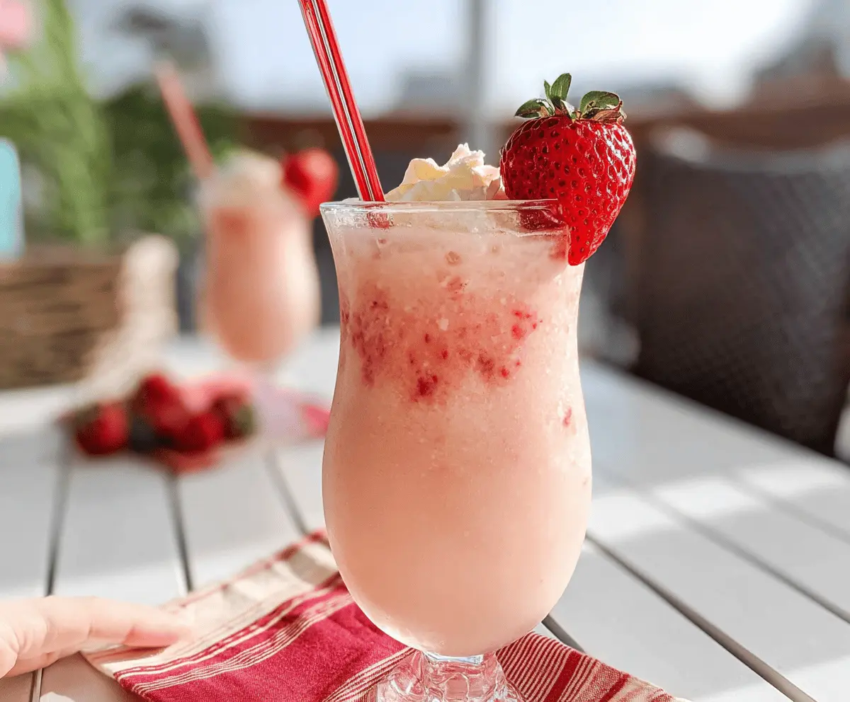Refreshing Strawberry Colada Smoothie Recipe
