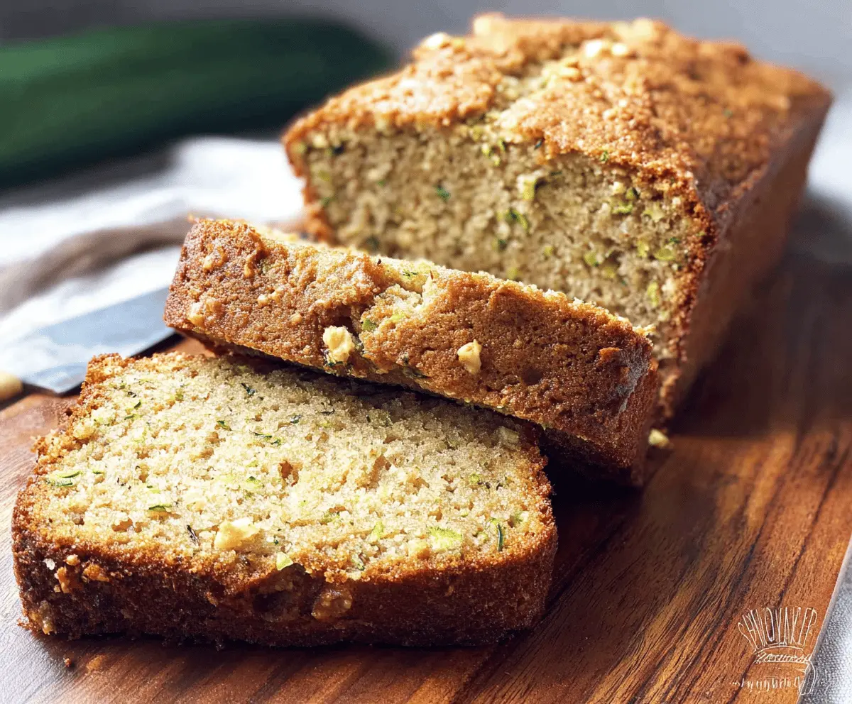 Healthy Almond Flour Zucchini Bread Recipe