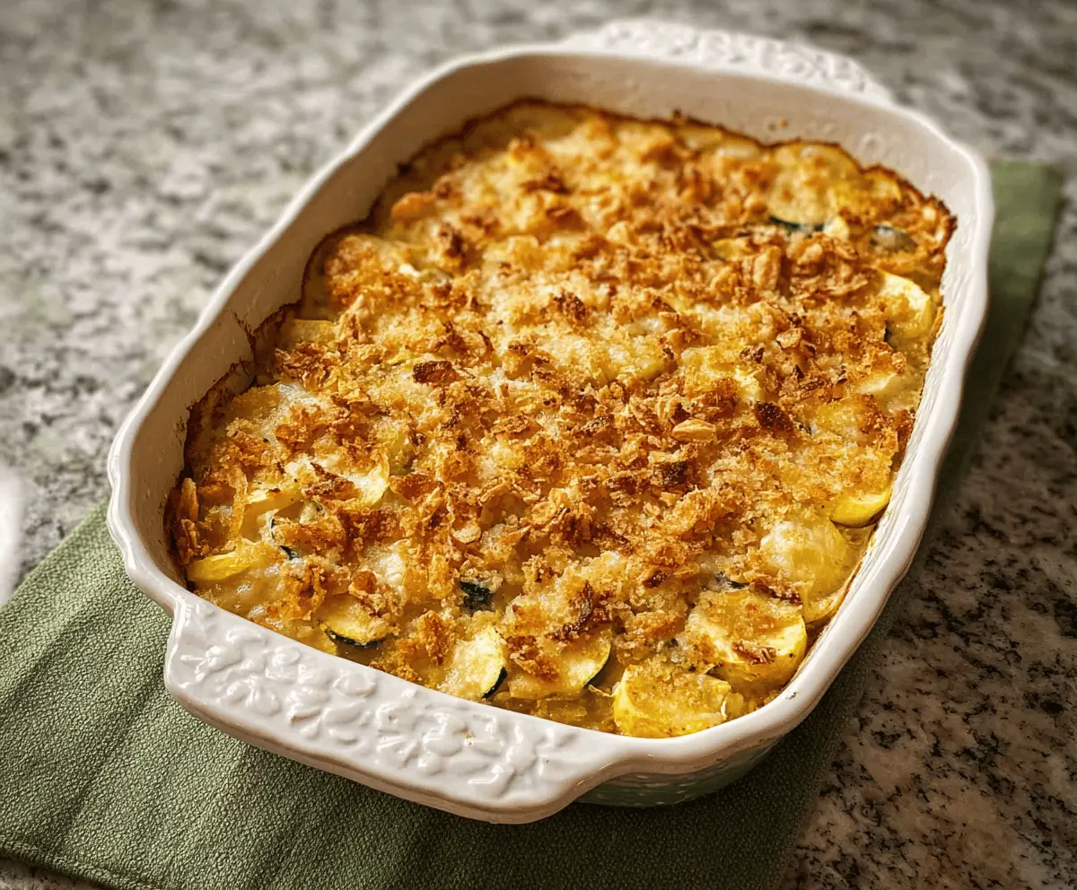 Best Southern Squash Casserole Recipe for Holidays