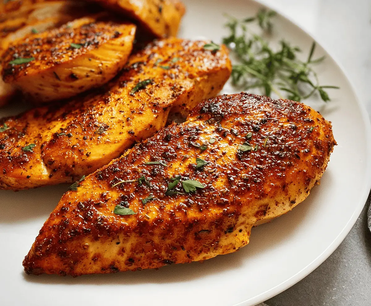 Juicy Air Fryer Chicken Breasts Recipe