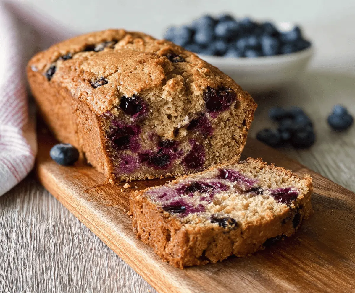 Moist Blueberry Zucchini Bread Recipe