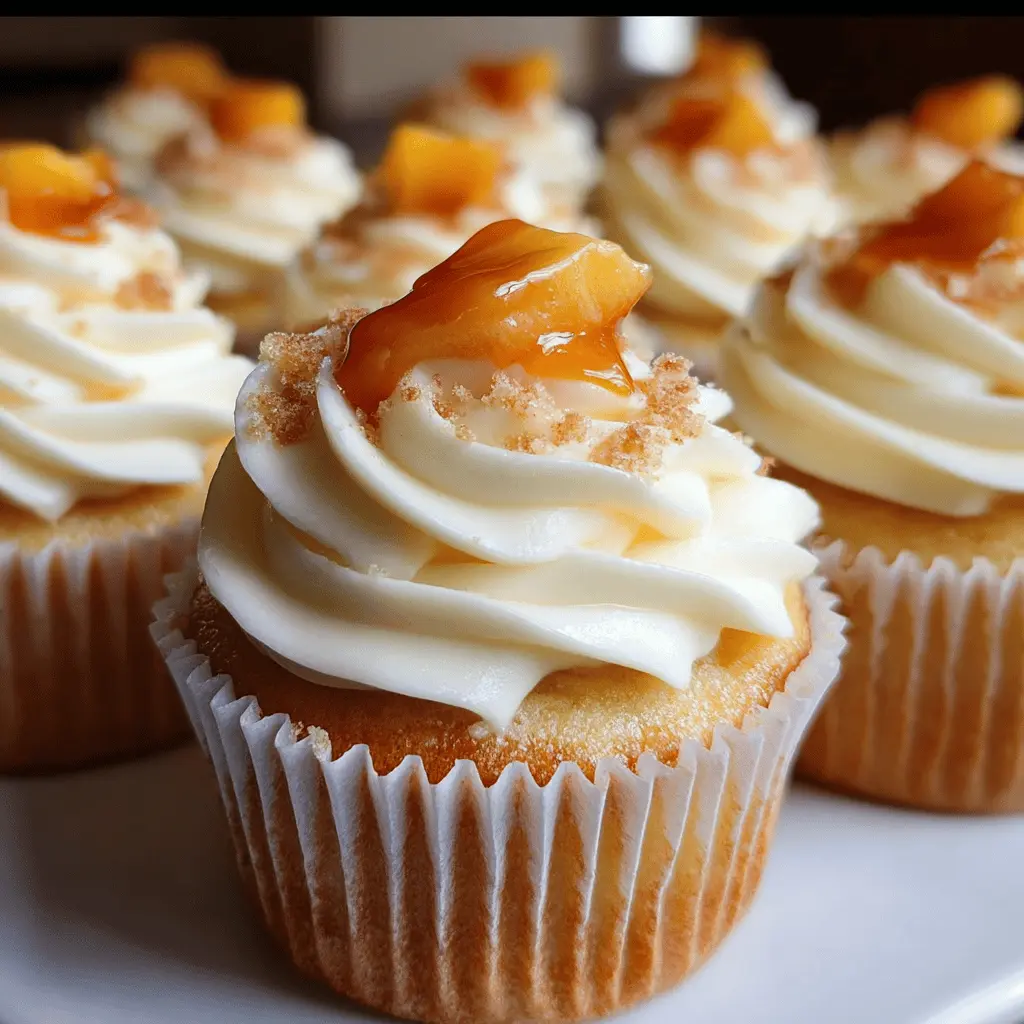 Easy Peach and Honey Cheesecake Cupcakes Recipe