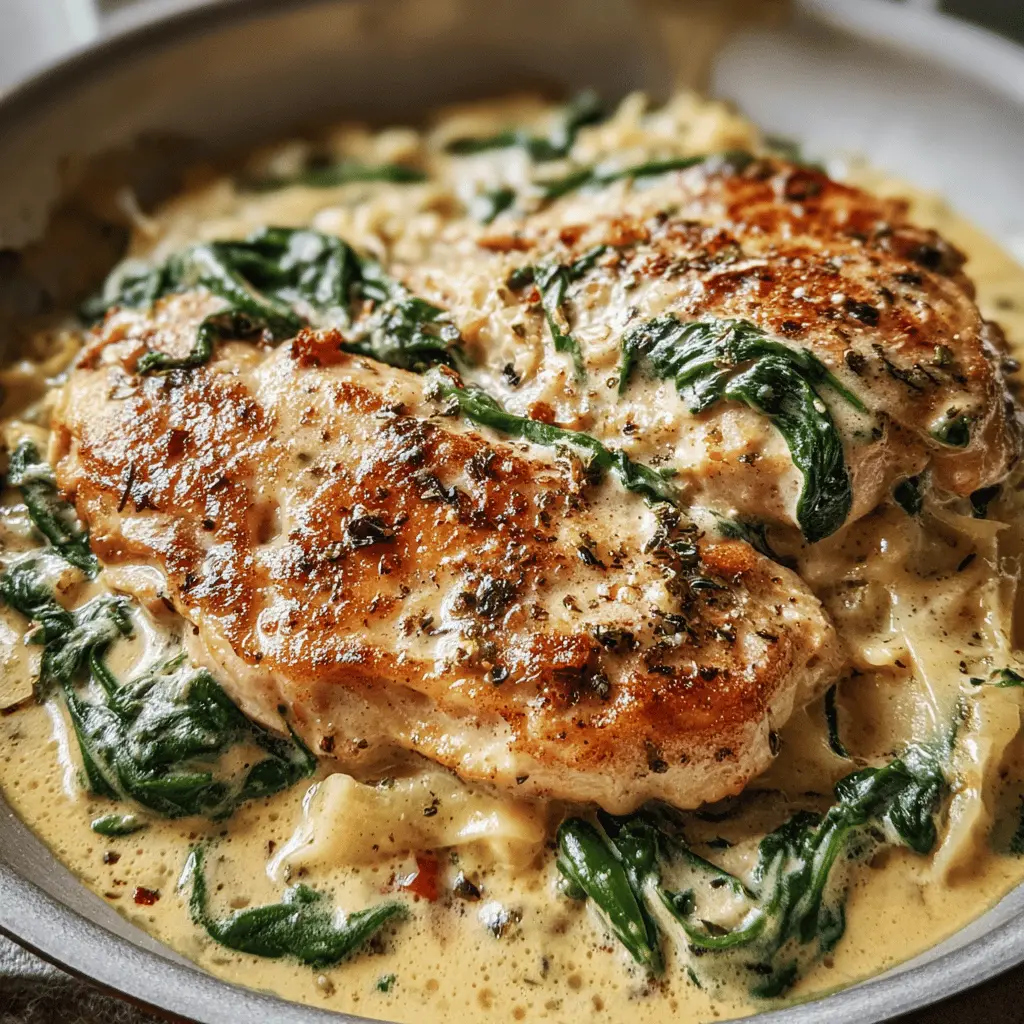 Creamy Chicken Florentine Recipe