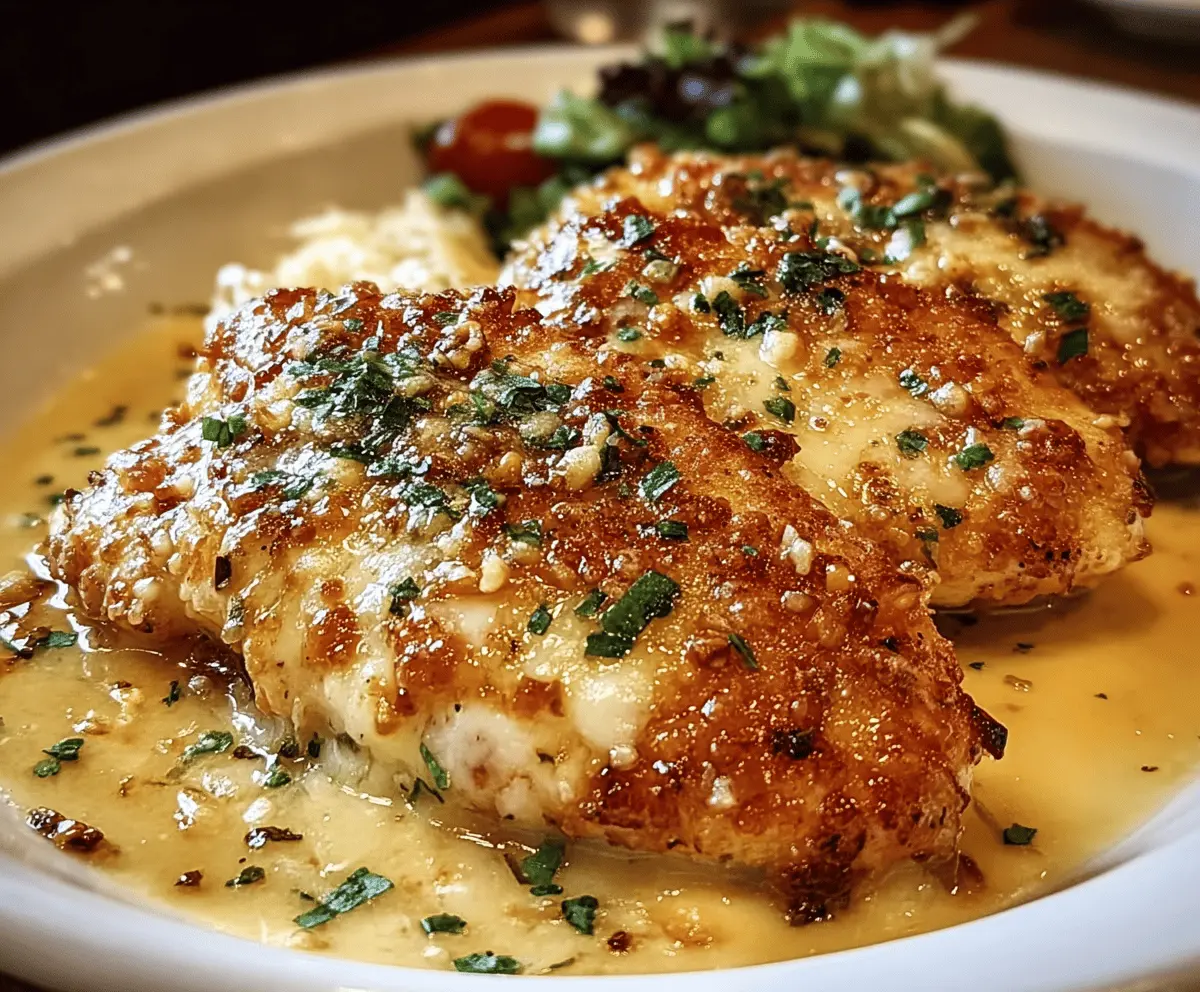 Easy Longhorn Steakhouse Style Parmesan Chicken Recipe