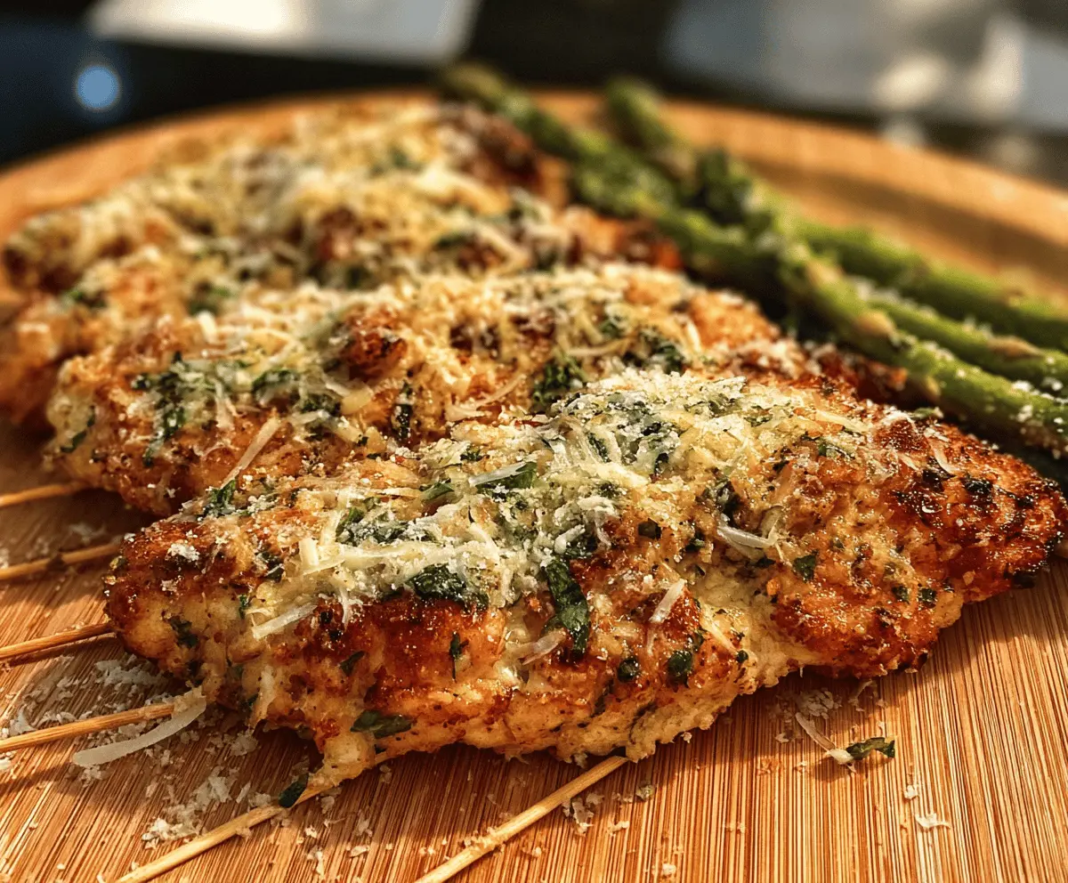 Garlic Parmesan Blackstone Chicken Recipe