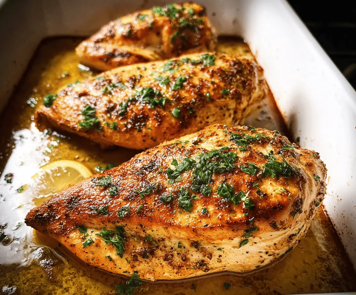 Easy Oven Baked Chicken Breast Recipe
