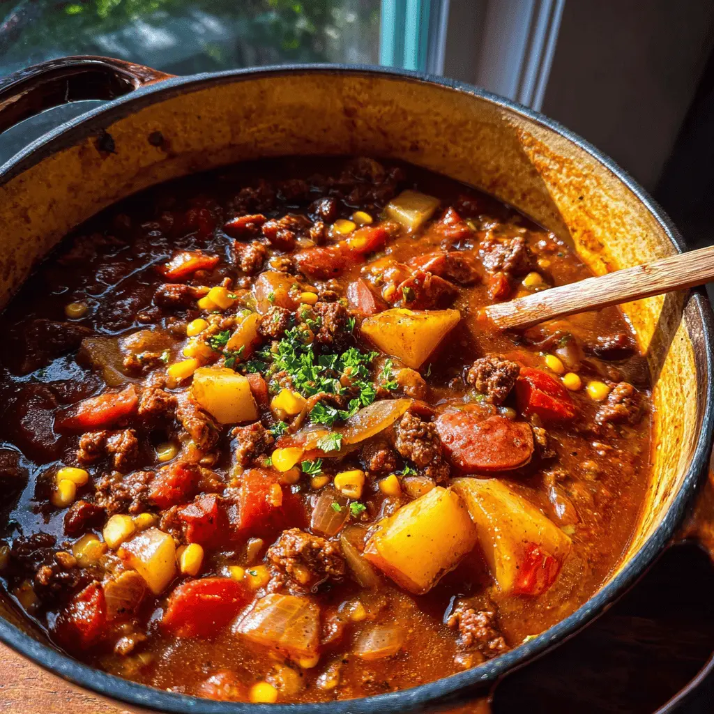 Hearty Cowboy Stew Recipe for Warm Evenings
