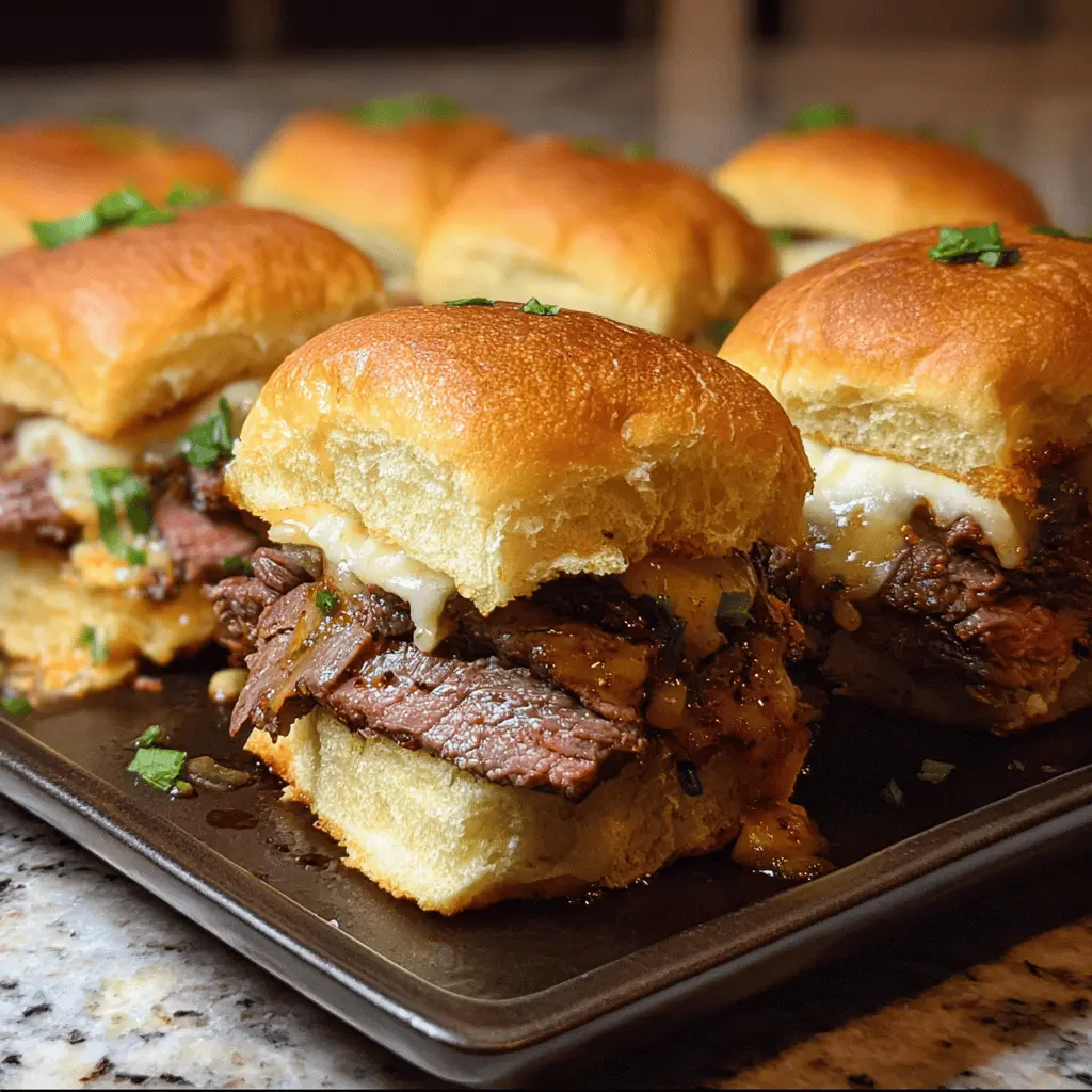 Easy Cowboy Butter Steak Sliders Recipe