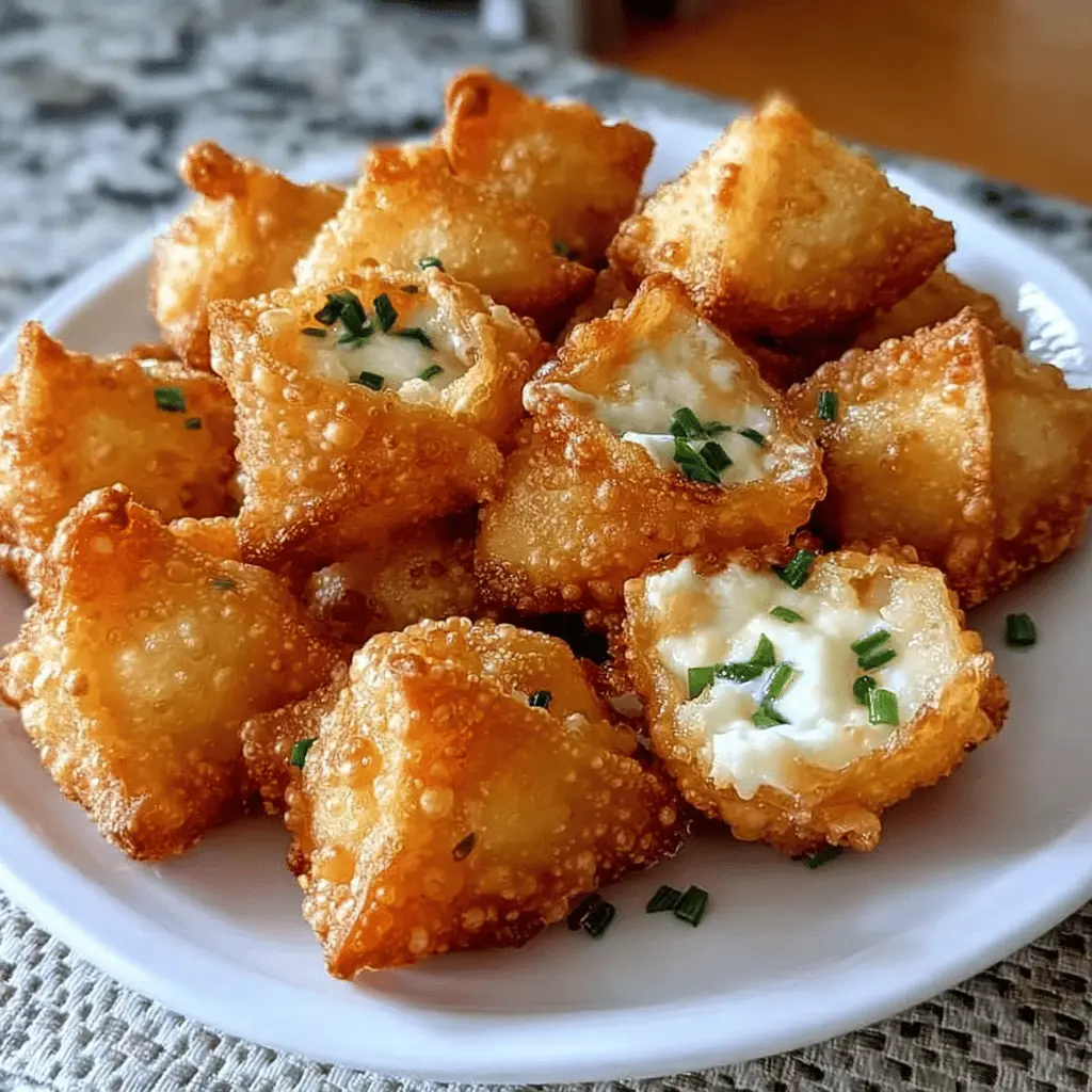 Crispy Crab Rangoon Bombs with Creamy Cheese Filling