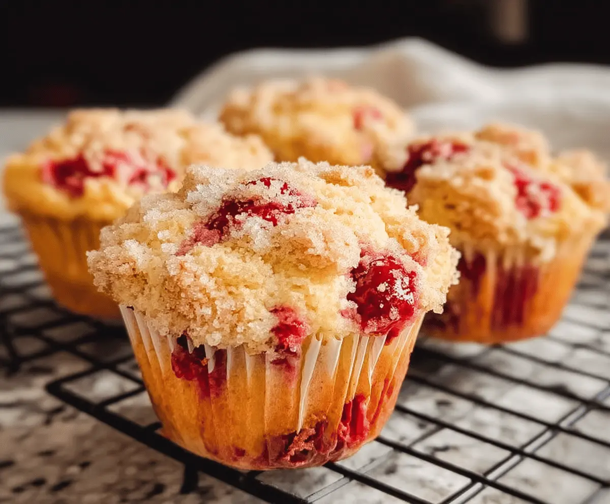 Easy Cherry Cobbler Muffins Recipe