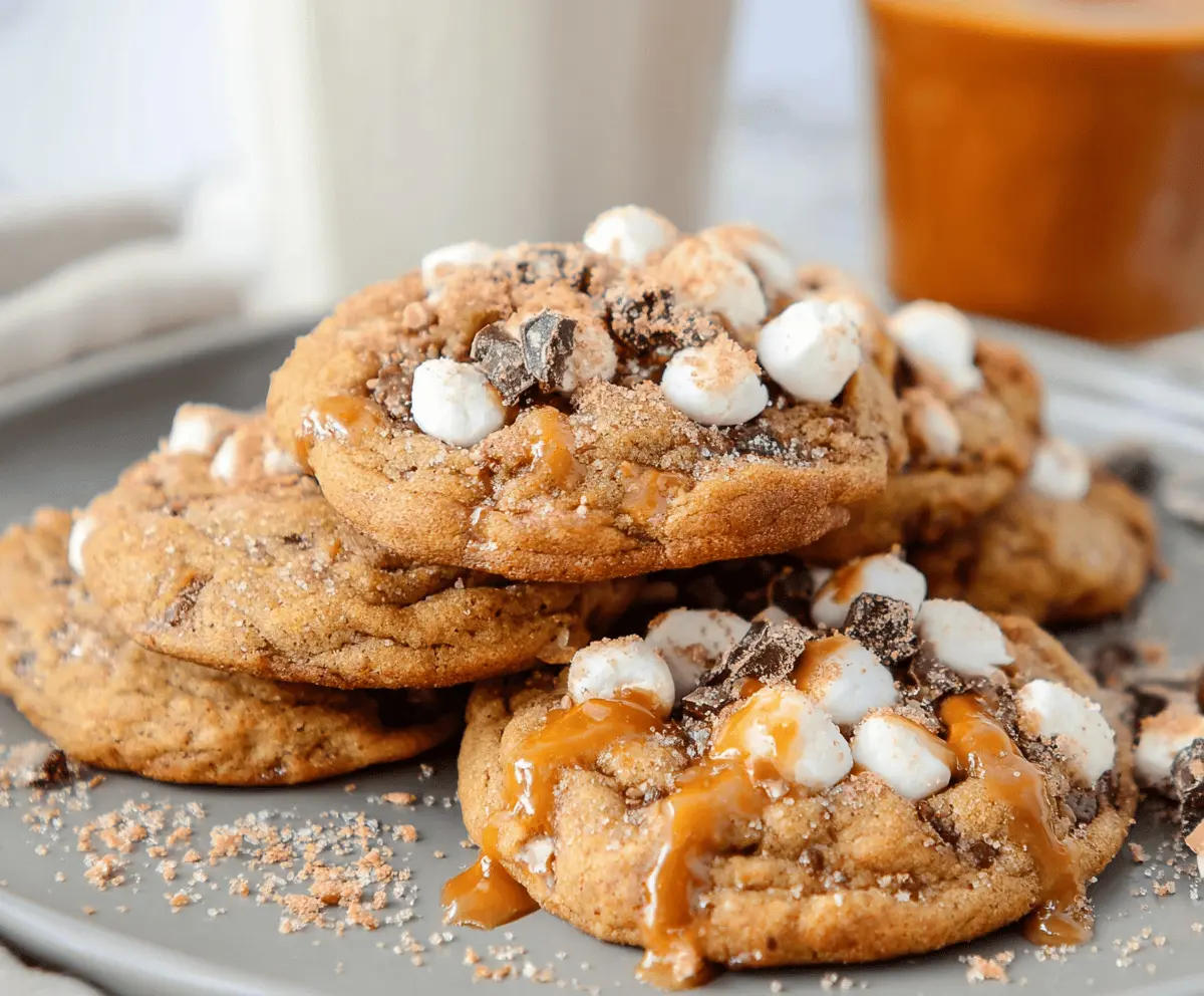 Delicious homemade Pumpkin Toffee Cookies with caramelized toffee pieces and pumpkin flavor, perfect for fall baking
