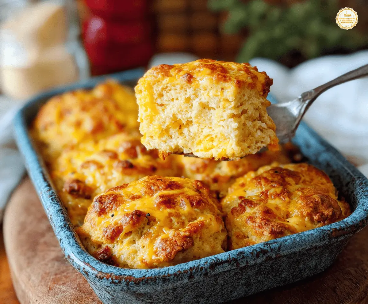 Golden Breakfast Butter Swim Biscuits served on a white plate with a crispy crust and fluffy interior.