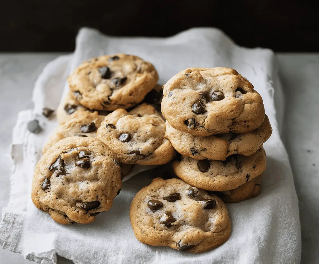 Joanna Gaines Chocolate Chip Cookies fresh out of the oven, golden and gooey